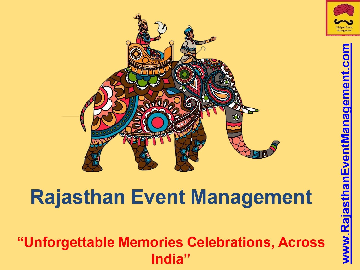 Rajasthan Event Management — Traditional Wedding Brand Cover